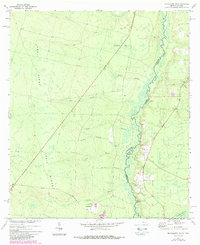 Macclenny NE 1972 topographic map thumbnail