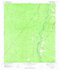 Macclenny NE 1972 topographic map thumbnail