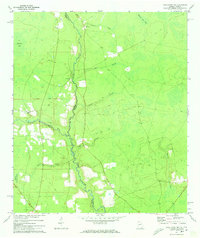 Macclenny NW 1972 topographic map thumbnail
