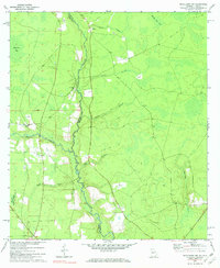 Macclenny NW 1972 topographic map thumbnail