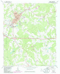 Madison 1972 topographic map thumbnail