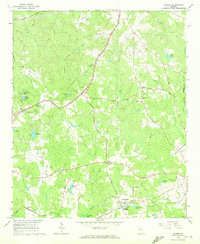 Madras 1965 topographic map thumbnail