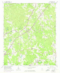 Madras 1965 topographic map thumbnail