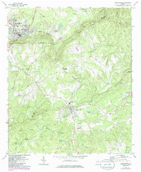 Manchester 1971 topographic map thumbnail