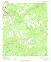 Manchester 1971 topographic map thumbnail