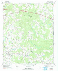 Mansfield 1972 topographic map thumbnail
