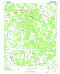 Mansfield 1972 topographic map preview