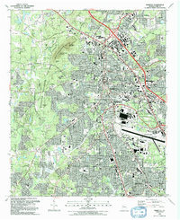 Marietta 1992 topographic map thumbnail