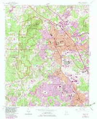 Marietta 1954 topographic map thumbnail