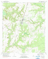 Marshallville 1972 topographic map thumbnail