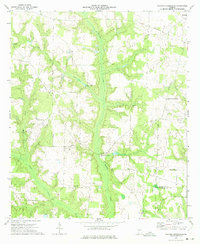 Martins Crossroads 1973 topographic map thumbnail