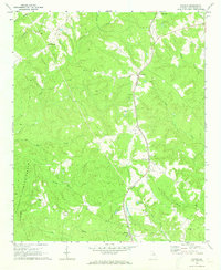 Maxeys 1971 topographic map thumbnail