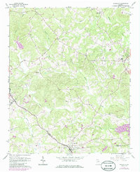 Maysville 1964 topographic map thumbnail