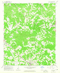 Maysville 1964 topographic map thumbnail