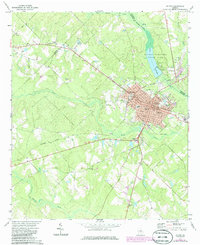 Mc Rae 1972 topographic map thumbnail