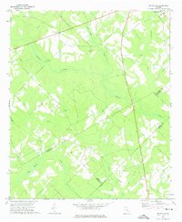 Mc Rae NW 1972 topographic map thumbnail