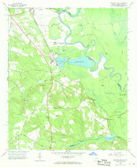 Mechanic Hill 1965 topographic map thumbnail