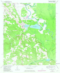 Mechanic Hill 1965 topographic map thumbnail