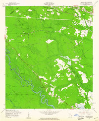 Meldrim SE 1958 topographic map thumbnail
