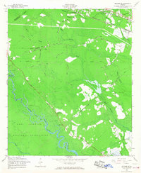 Meldrim SE 1958 topographic map thumbnail