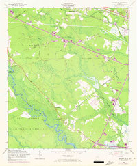 Meldrim SE 1958 topographic map thumbnail