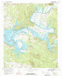 Melson 1967 topographic map preview