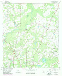 Merrillville 1975 topographic map thumbnail
