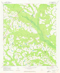 Metter SE 1970 topographic map thumbnail
