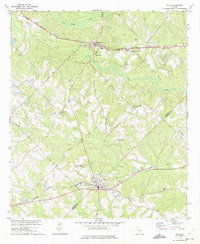 Milan 1972 topographic map preview