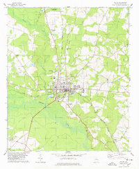 Millen 1978 topographic map thumbnail
