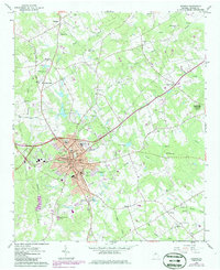 Monroe 1964 topographic map thumbnail