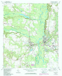 Montezuma 1971 topographic map thumbnail
