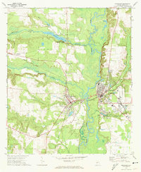 Montezuma 1971 topographic map thumbnail