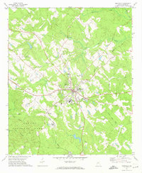 Monticello 1972 topographic map thumbnail