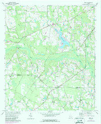 Mora 1972 topographic map thumbnail