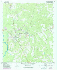 Mount Vernon 1970 topographic map thumbnail