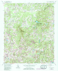 Mountain Park 1956 topographic map thumbnail
