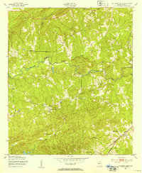 Mulberry Grove 1950 topographic map thumbnail