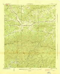 Mulky Gap 1938 topographic map thumbnail