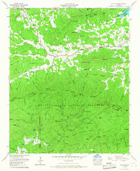 Mulky Gap 1965 topographic map thumbnail