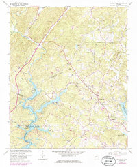 Murrayville 1964 topographic map thumbnail