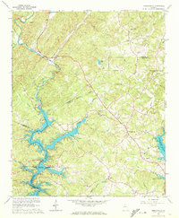 Murrayville 1964 topographic map thumbnail
