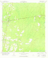 Nahunta 1978 topographic map thumbnail