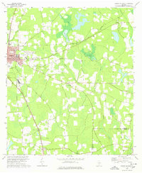 Nashville East 1978 topographic map thumbnail