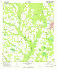 Nashville West 1973 topographic map thumbnail