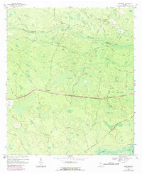 Needmore 1968 topographic map thumbnail