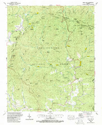 Neels Gap 1988 topographic map thumbnail