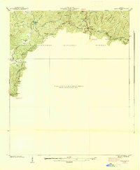 Neels Gap 1938 topographic map thumbnail