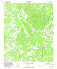 New Georgia 1973 topographic map thumbnail