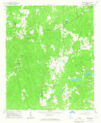 Newnan SW 1965 topographic map thumbnail